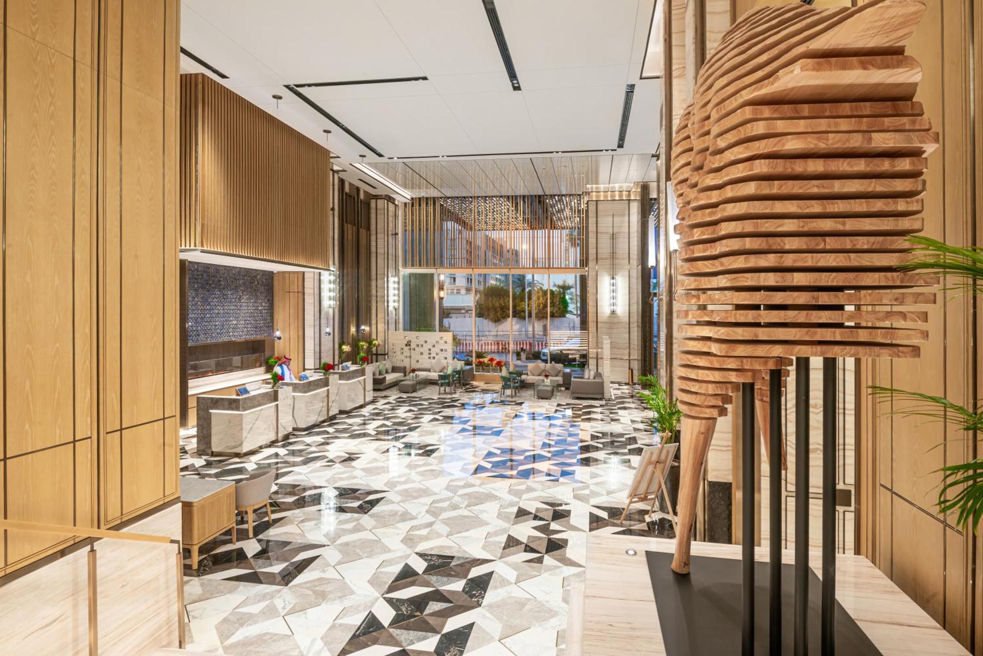 Narcissus The Royal Hotel Riade Exterior foto The lobby of the hotel