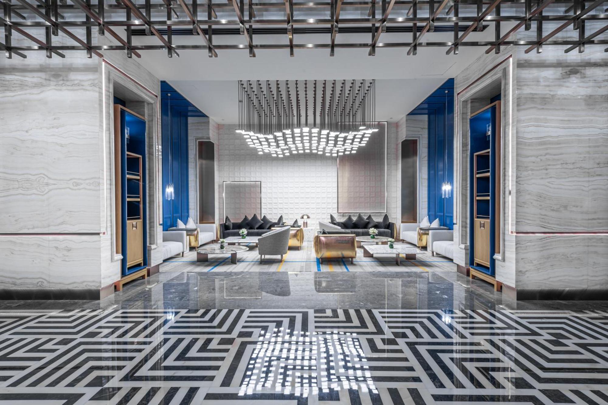 Narcissus The Royal Hotel Riade Exterior foto The lobby of the hotel
